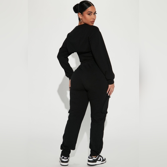 Fashion Nova 3 Piece Jogger Set NWT - Picture 3 of 3